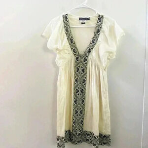 Antik batik beaded mini dress XS